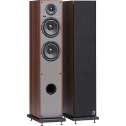 Elipson Elipson Horus 11F Αυτοενισχυόμενα Ηχεία 120W (Ζεύγος) Walnut