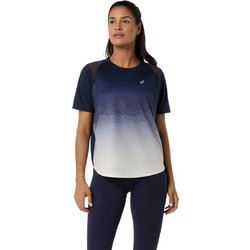 ASICS Γυναικείο Αθλητικό T-Shirt Navy Μπλε 2012D420-401