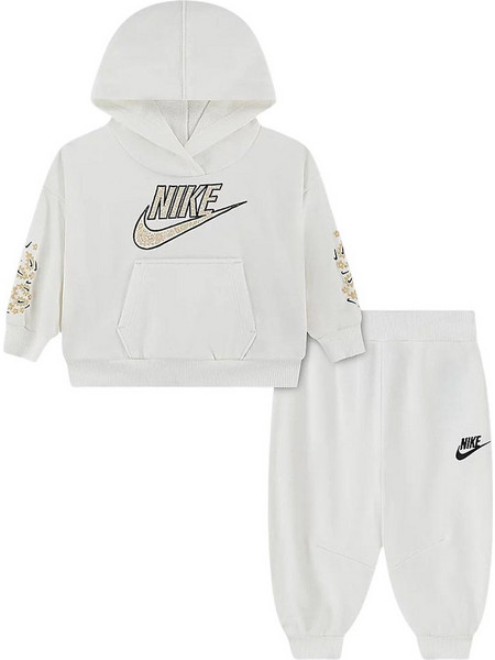 Nike Παιδικό Σετ Φόρμας Λευκό 16P177-782