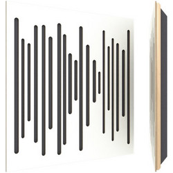 Vicoustic Wavewood Ultra Lite Ηχοαπορροφητικά Πάνελ 59.5x59.5x4.5cm Λευκό 8τμχ