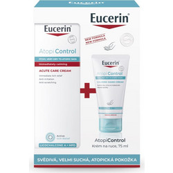 Eucerin AtopiControl Acute Cream 40ml + Hand Cream 75ml