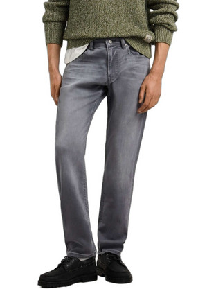 Pepe Jeans Gymdigo Ανδρικό Τζιν Παντελόνι Ελαστικό Slim Εφαρμογή Ανθρακί PM20847358VG2