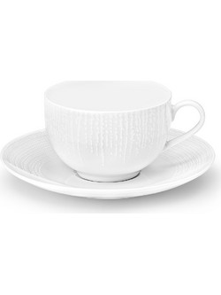 Cryspo Trio Dream Σετ Φλιτζάνια Cappuccino Latte & Τσαγιού Πορσελάνης Λευκά 250ml 6τμχ 25.462.16