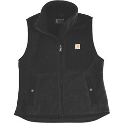 Carhartt Γυναικεία Ζακέτα Fleece Μακριά με Φερμουάρ Μαύρη 107729-N04