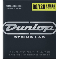 Dunlop Standard Σετ 4 Χορδές Ηλεκτρικού Μπάσου Nickel Plated Steel 60-120"
