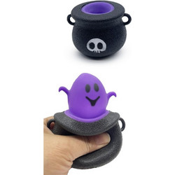 Puckator Halloween Squishy Μαύρο Μωβ