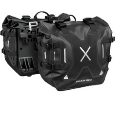 Shad TR30 Σετ Σαμάρια Μηχανής 2x37lt Μαύρα
