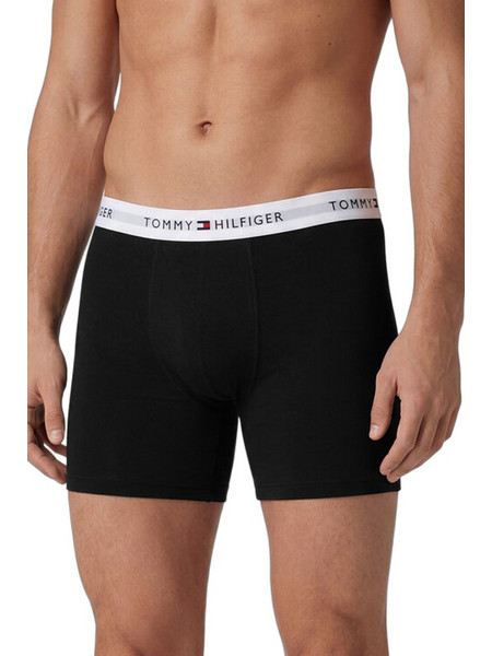 Tommy Hilfiger Ανδρικά Μποξεράκια Σετ 3Pack Μαύρα UM0UM03874-0XZ