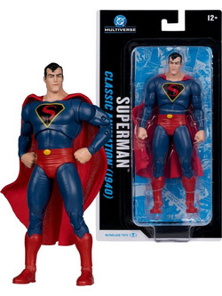 McFarlane DC Multiverse Superman Classic Animation 1940 19cm