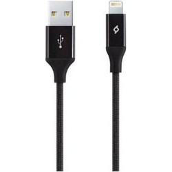 Ttec 2DK61S USB-A to Lightning Cable 60W 1m Black TTEC2DK61S