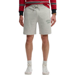 Superdry Marl Ανδρική Βερμούδα Υφασμάτινη Γκρι M7110491A-JAR