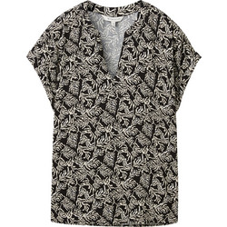 Tom Tailor Γυναικείο Καλοκαιρινό Top Μαύρο 1041690-35307