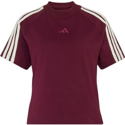 Adidas Sportswear Kit 3-Stripes Γυναικείο Αθλητικό T-Shirt Μπορντό KT0342