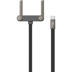 Devia Braided Angle 90° Flat USB-C to USB-C 240W 1.5m Black 6942297148659