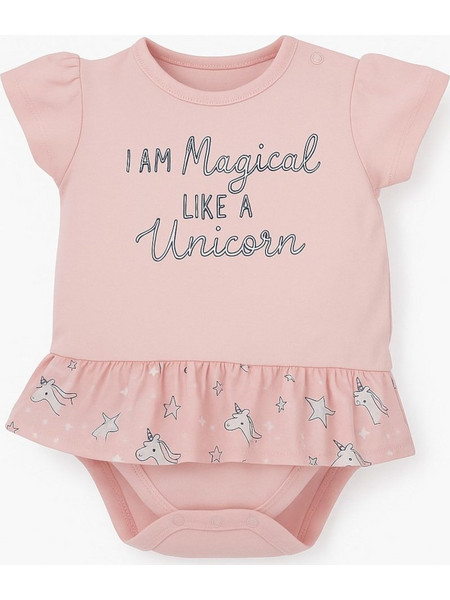 I Am Like Unicorn Φορμάκι Κοντομάνικo για Κορίτσι Ροζ 8010605