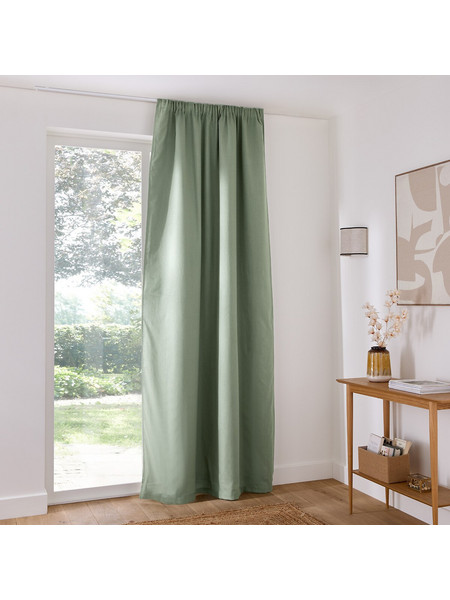 La Redoute Κουρτίνα Συσκότισης με Τρέσα 135x180 Lincot 351459304 Laurel