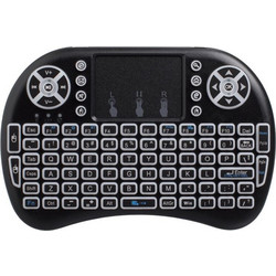 Mini 1244866 Black Ασύρματο Πληκτρολόγιο με TouchPad