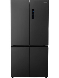 Heinner HSBS-HM600MDNFDXE Ψυγείο Ντουλάπα 600lt No Frost Υ190.5xΠ91xΒ69cm Inox