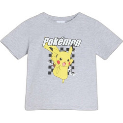 Bonprix Παιδικό T-Shirt Κοντομάνικο Γκρι 962420