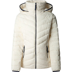 Pepe Jeans Sanny Γυναικείο Μπουφάν Χειμωνιάτικο Puffer Μακρύ Εκρού PL4024549-808
