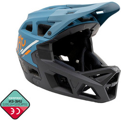 eRIDER360 Integra Sport Κράνος Ποδηλάτου Βουνού / Downhill / BMX / Dirt Full Face Τιρκουάζ Μαύρο