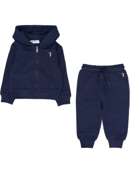 Trussardi Βρεφικό Σετ Φόρμας Χειμωνιάτικο Navy Μπλε TIA25002CF