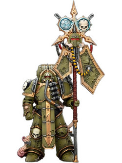 JOY TOY Warhammer 40000 Death Guard Plague Marine Icon Bearer Φιγούρα 12cm
