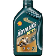 Shell Advance Ultra Συνθετικό Λάδι Μηχανής 2T 1lt