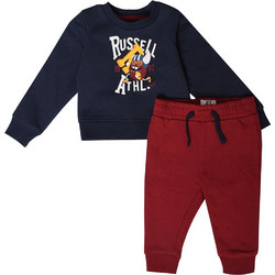 Russell Athletic Βρεφικό Σετ Φόρμας για Αγόρι Χειμωνιάτικο Navy Μπλε Μπορντό RSL0369-B78