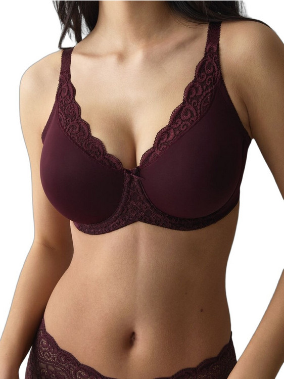Triumph Amourette Σουτιέν Minimizer με Μπανέλα Μπορντό 10210670-7291