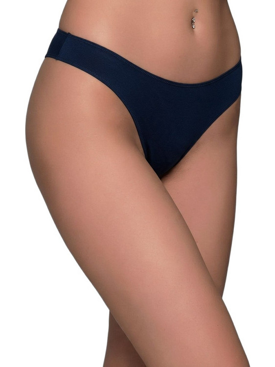 Milena By Paris Γυναικείο String Navy Μπλε 7723