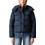 Calvin Klein Γυναικείο Μπουφάν Χειμωνιάτικο Puffer Μακρύ Navy Μπλε LV047H504G-CCI