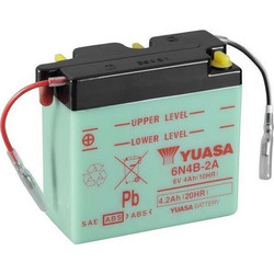 Yuasa Μπαταρία Μοτοσυκλέτας 6N4B-2A 4.2Ah