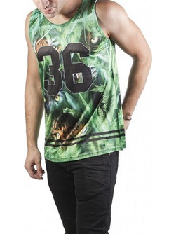 V-store Unisex Μπλούζα Πολύχρωμη με σχέδιο 9900311