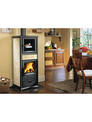 La Nordica Rossella Plus Forno Evo Liberty Panna Ξυλόσομπα με Φούρνο 9.1kW