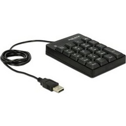 DeLOCK Pad 12481 Black Αριθμητικό Πληκτρολόγιο