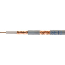 Coaxial cable GETI 407CU PVC,250m