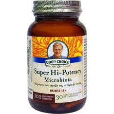 Medmelon Flora Udo's Choice Super Hi-Potency Microbiota Πεπτικό Βοήθημα 30 Κάψουλες