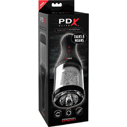 Pipedream PDX Elite Talk Dirty Rotobator Pocket Pussy Αυνανιστήρι με Δόνηση