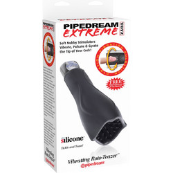 Pipedream Extreme Toyz Vibrating Roto-Teazer Pocket Αυνανιστήρι με Δόνηση Black