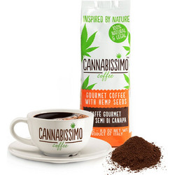 Cannabissimo με Σπόρους Κάνναβης Καφές Espresso Αλεσμένος 250gr