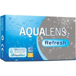Cooper Vision Aqualens Refresh Μηνιαίοι Φακοί Επαφής Σιλικόνης Υδρογέλης με Φίλτρο UV 3τμχ