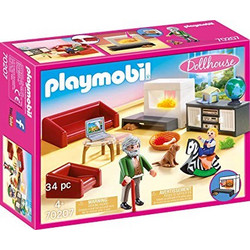 Playmobil Dollhouse Σαλόνι Κουκλόσπιτου για 4+ Ετών 70207