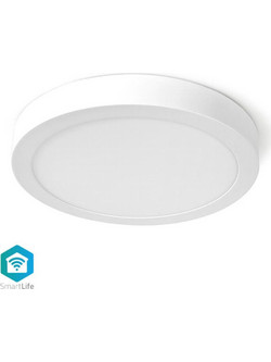 Wi-Fi έξυπνο φωτιστικό οροφής LED, διαμέτρου 30cm, 18W, 1200lm. NEDIS WIFILAW20WT