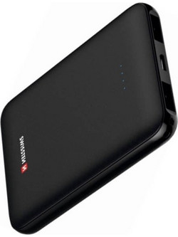 Swissten Worx Power Bank 5000mAh 22.5W με 2 Θύρες USB-A Black