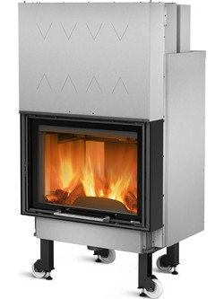 La Nordica Termocamino WF Plus D.S.A Ενεργειακό Τζάκι Καλοριφέρ Ξύλου Ίσιο 20.5kW