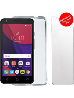 Volte-Tel Slimcolor Θήκη TPU White (Alcatel Pixi 4 4G 5045)
