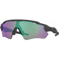Oakley OO9208 A1 Αθλητικά Γυαλιά Ηλίου Μάσκα Κοκάλινα Μαύρα με Πράσινο Καθρέπτη Φακό