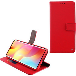 Volte-Tel Allure Magnet Book Stand Clip Θήκη Πορτοφόλι Red (Xiaomi Mi Note 10 Lite)