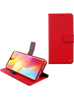 Volte-Tel Allure Magnet Book Stand Clip Θήκη Πορτοφόλι Red (Xiaomi Mi Note 10 Lite)